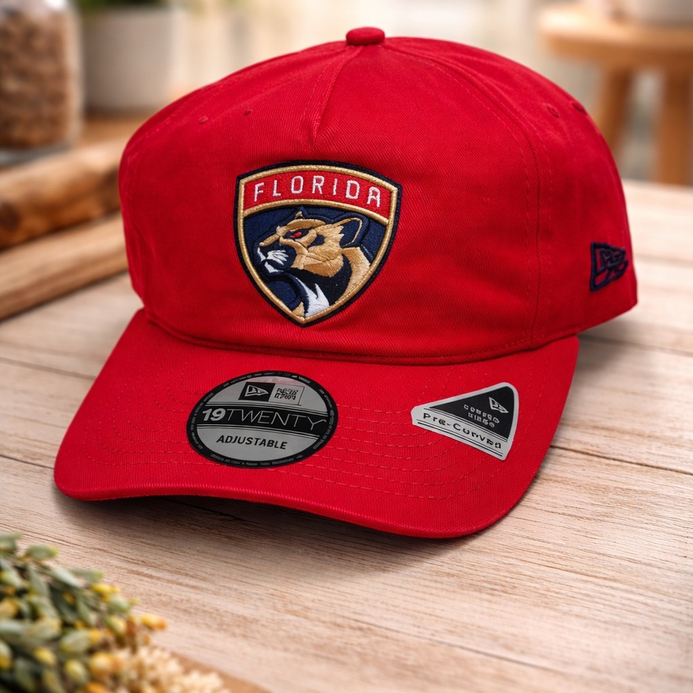 Florida Panthers Red New Era 19TWENTY Adjustable Hat NHL Cap NWT